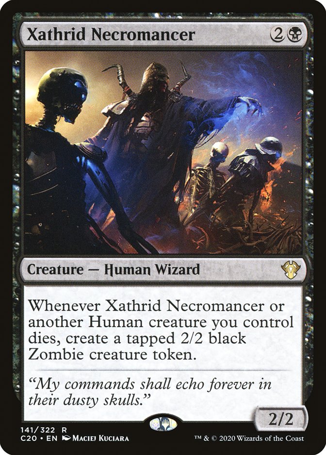 Xathrid Necromancer [Commander 2020] | Anubis Games and Hobby