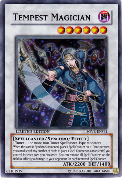 Tempest Magician [SOVR-ENSE1] Super Rare | Anubis Games and Hobby