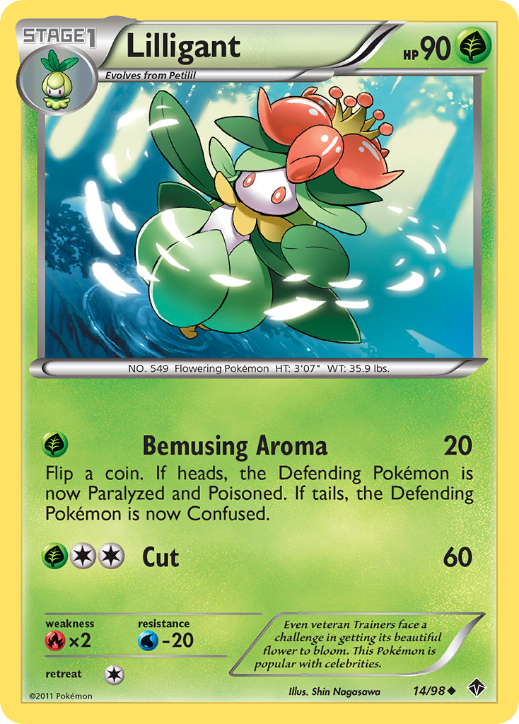 Lilligant (14/98) [Black & White: Emerging Powers] | Anubis Games and Hobby