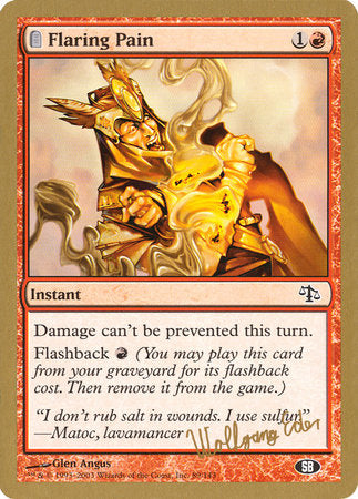 Flaring Pain - 2003 Wolfgang Eder (JUD) (SB) [World Championship Decks 2003] | Anubis Games and Hobby