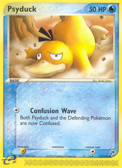Psyduck (73/100) [EX: Sandstorm] | Anubis Games and Hobby