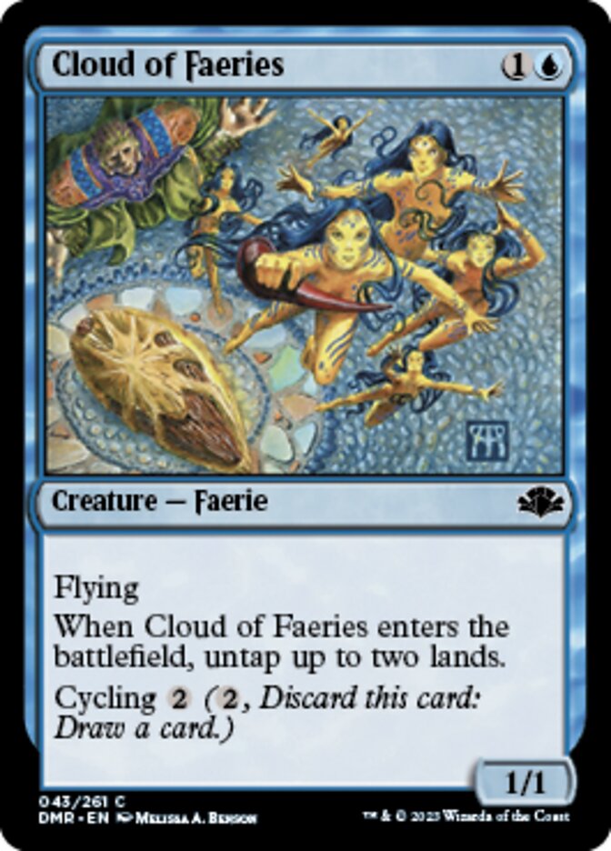 Cloud of Faeries [Dominaria Remastered] | Anubis Games and Hobby