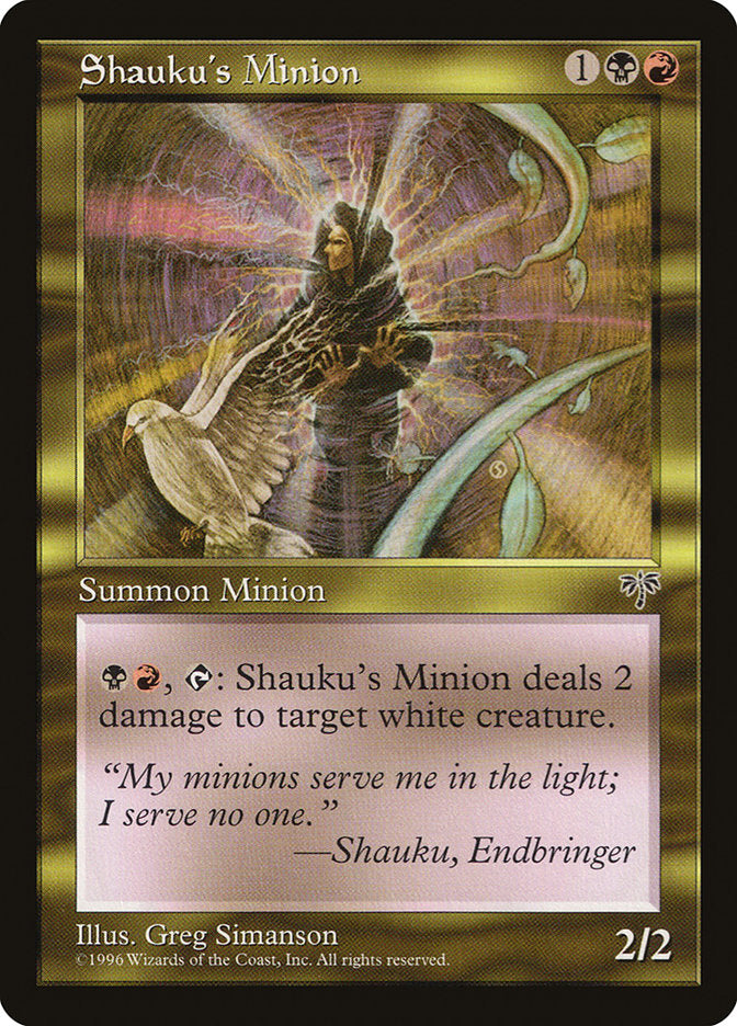 Shauku's Minion [Mirage] | Anubis Games and Hobby