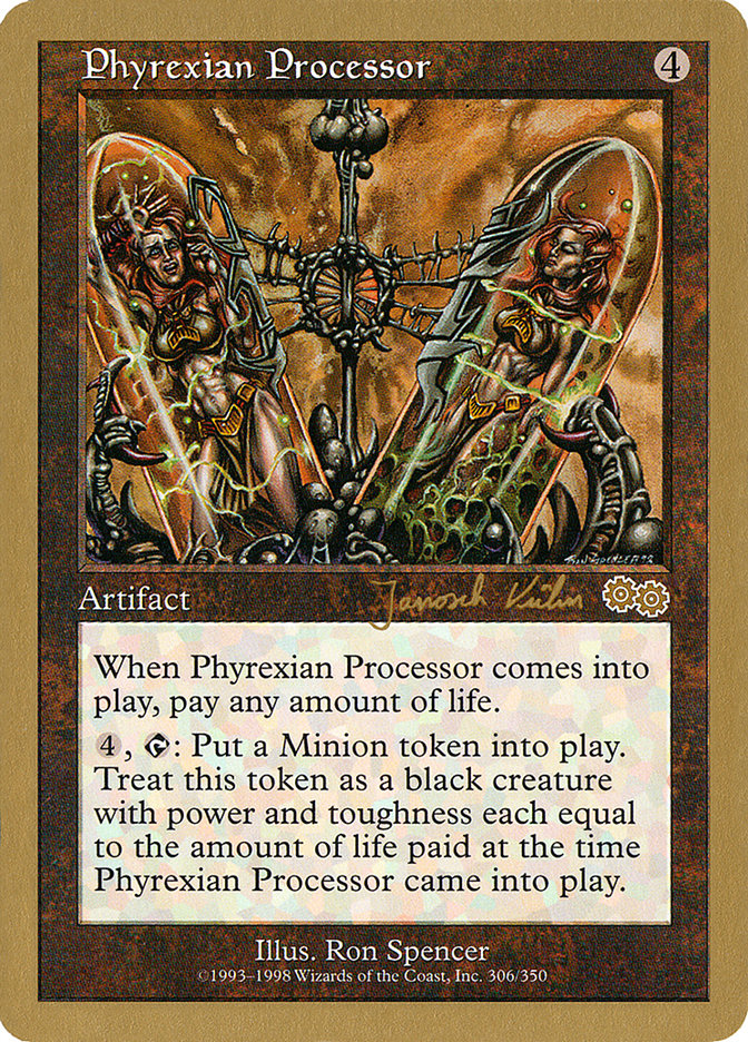 Phyrexian Processor (Janosch Kuhn) [World Championship Decks 2000] | Anubis Games and Hobby