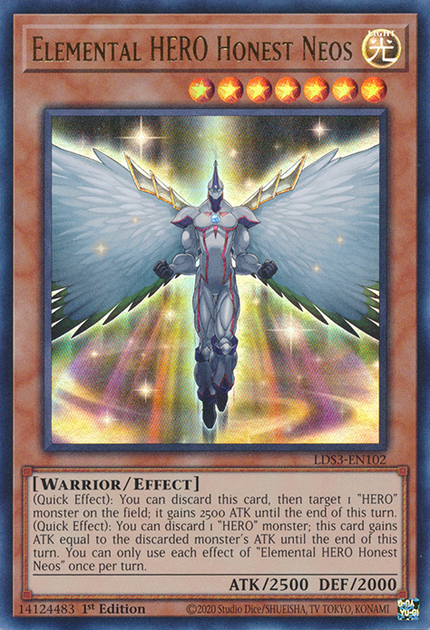 Elemental HERO Honest Neos [LDS3-EN102] Ultra Rare | Anubis Games and Hobby