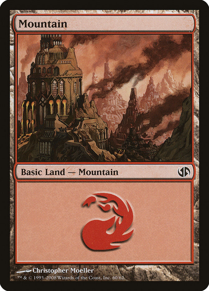 Mountain (60) [Duel Decks: Jace vs. Chandra] | Anubis Games and Hobby