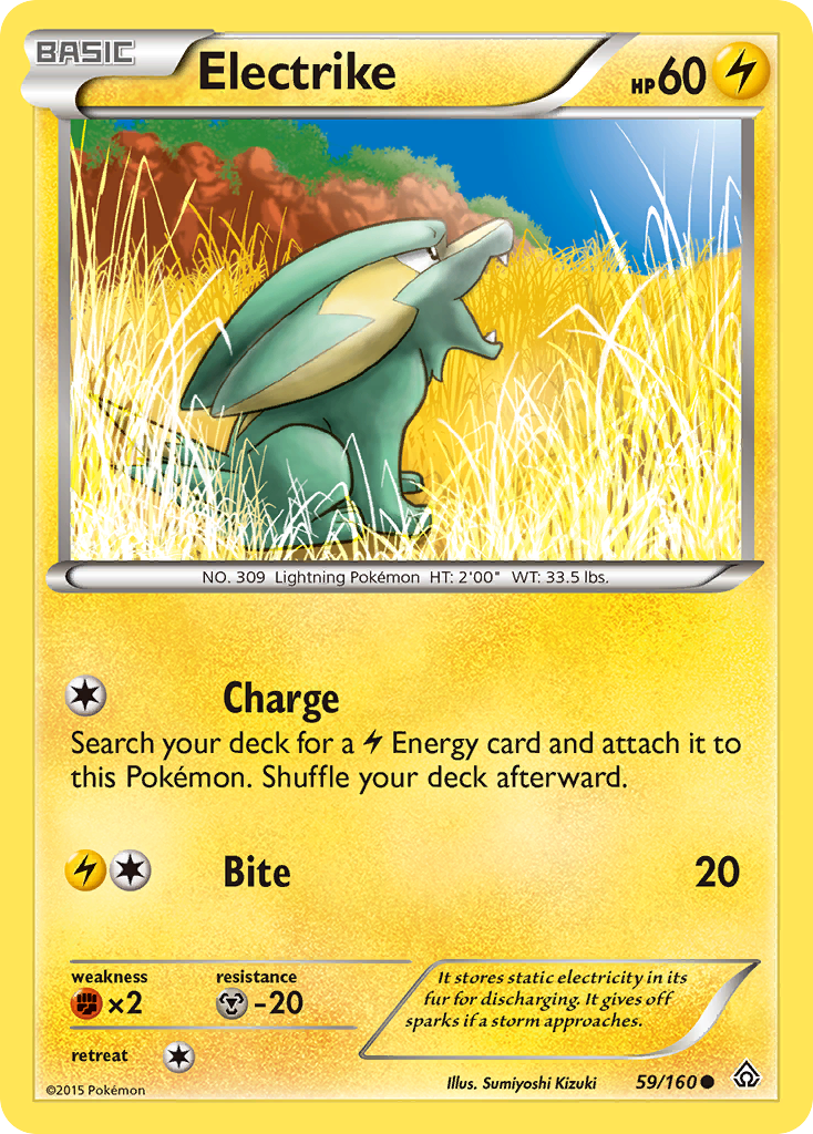 Electrike (59/160) [XY: Primal Clash] | Anubis Games and Hobby