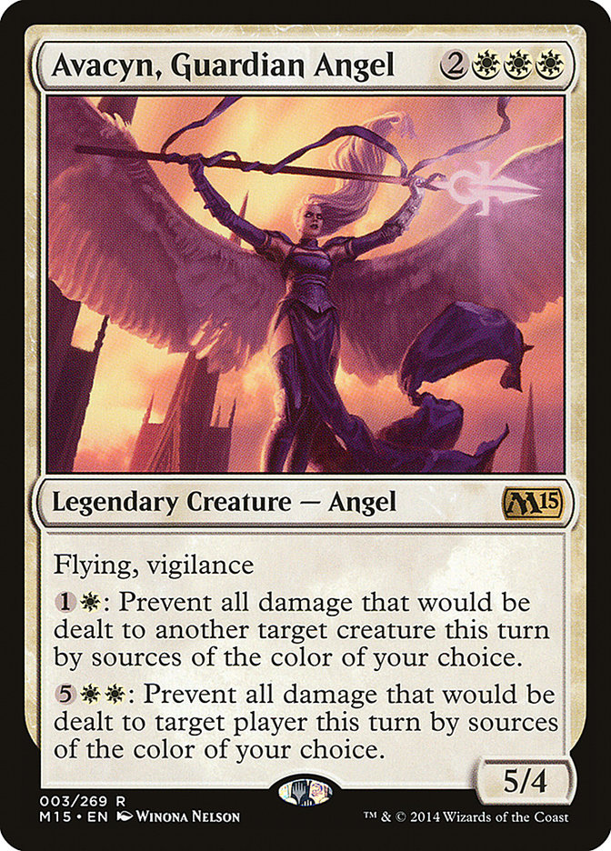 Avacyn, Guardian Angel [Magic 2015] | Anubis Games and Hobby