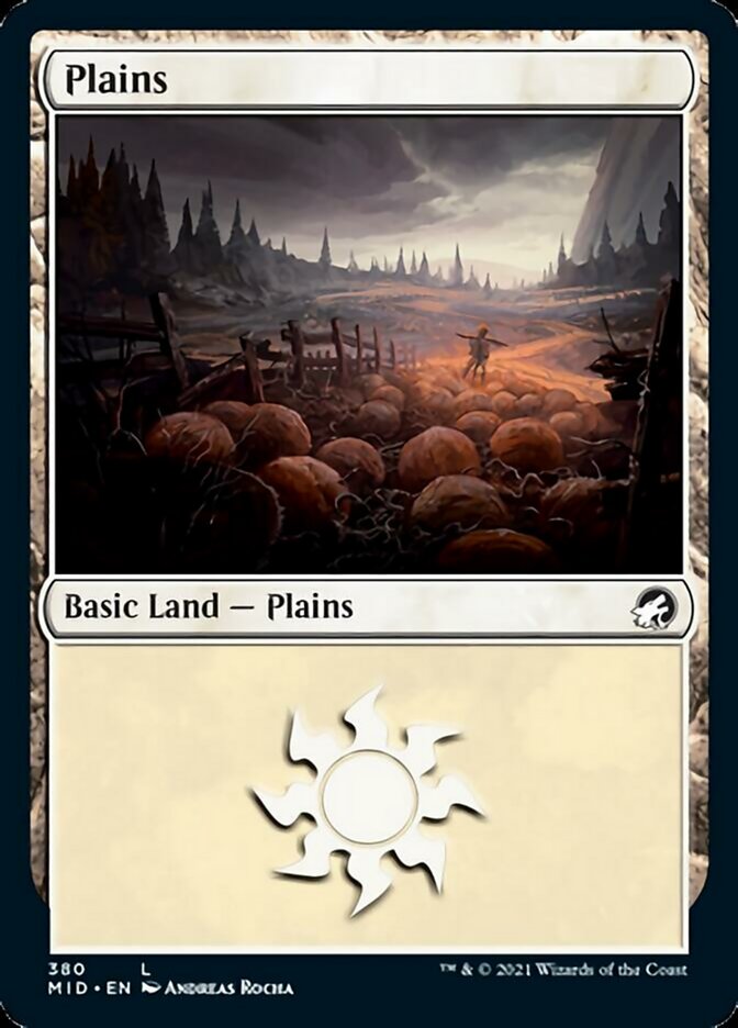 Plains (380) [Innistrad: Midnight Hunt] | Anubis Games and Hobby