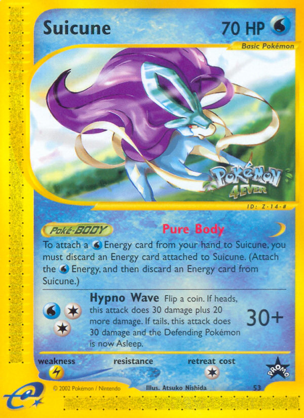 Suicune (53) [Wizards of the Coast: Black Star Promos] | Anubis Games and Hobby