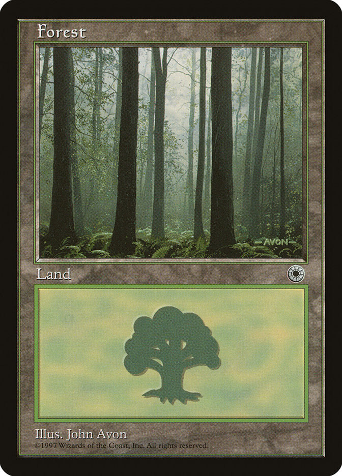 Forest (Three Dark Trees at Front with Lush Ground) [Portal] | Anubis Games and Hobby