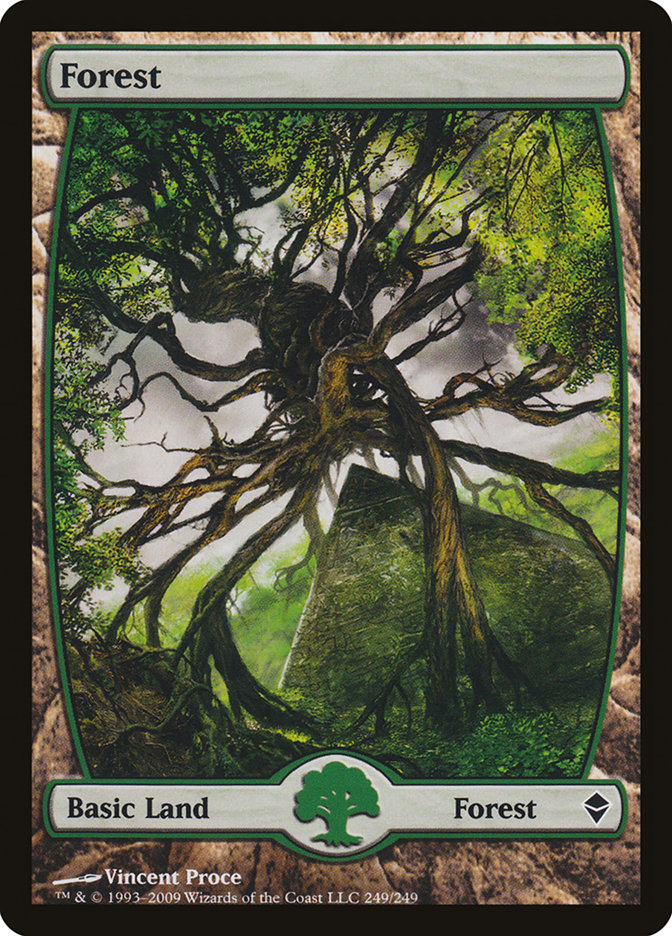 Forest (249) [Zendikar] | Anubis Games and Hobby