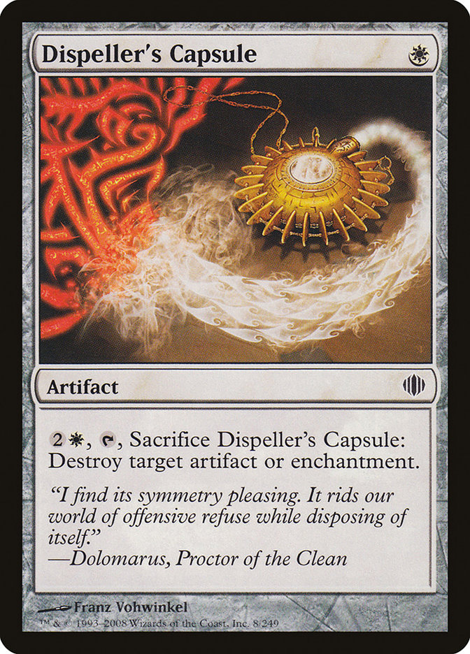 Dispeller's Capsule [Shards of Alara] | Anubis Games and Hobby