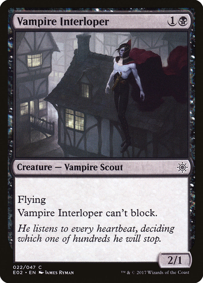 Vampire Interloper [Explorers of Ixalan] | Anubis Games and Hobby