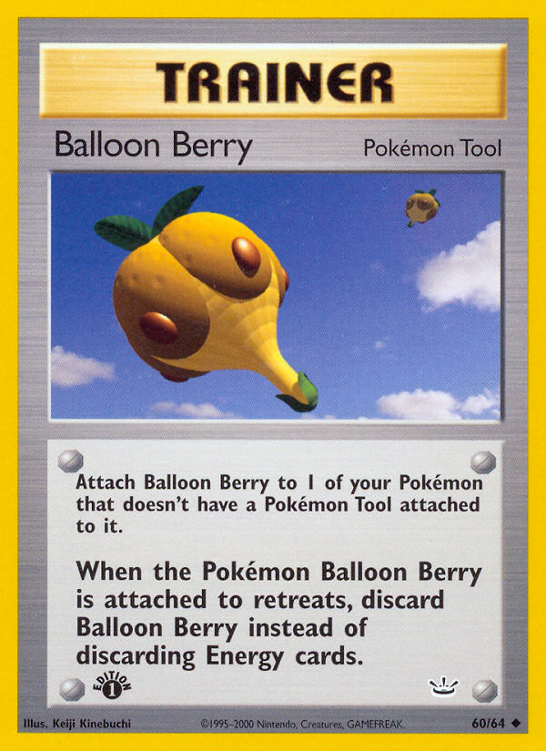 Balloon Berry (60/64) [Neo Revelation 1st Edition] | Anubis Games and Hobby