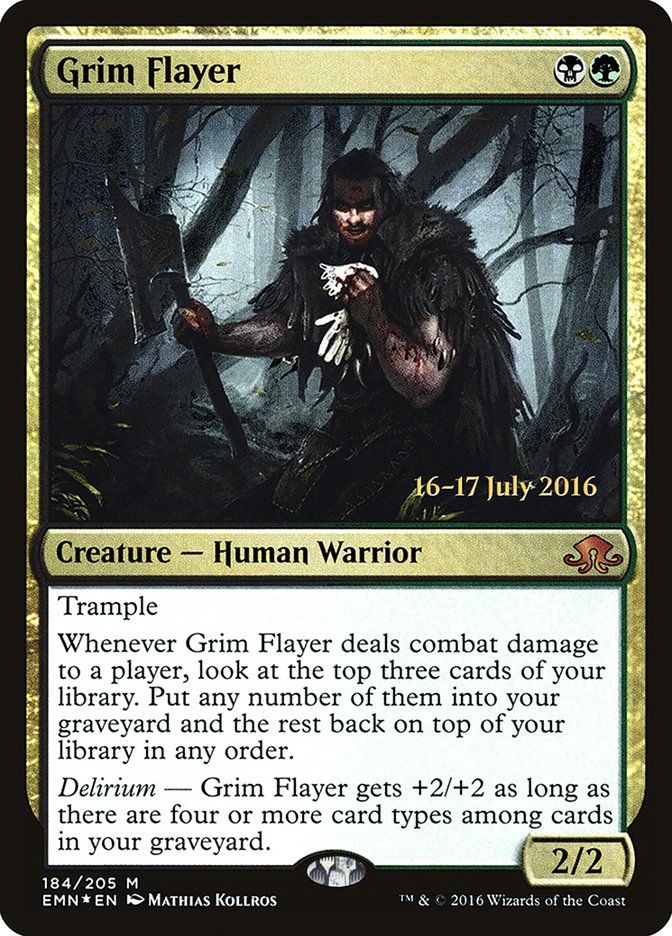 Grim Flayer [Eldritch Moon Prerelease Promos] | Anubis Games and Hobby