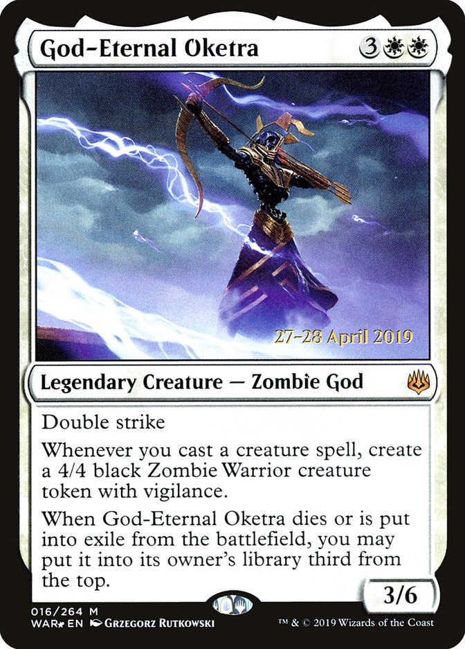 God-Eternal Oketra [War of the Spark Prerelease Promos] | Anubis Games and Hobby