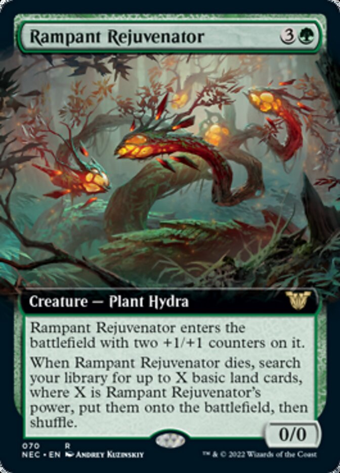 Rampant Rejuvenator (Extended Art) [Kamigawa: Neon Dynasty Commander] | Anubis Games and Hobby