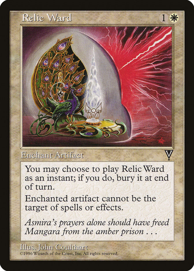 Relic Ward [Visions] | Anubis Games and Hobby