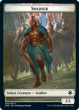 Soldier // Drake Double-Sided Token [Game Night: Free-for-All Tokens] | Anubis Games and Hobby