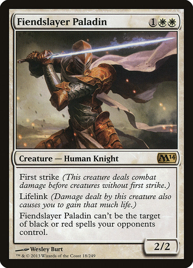 Fiendslayer Paladin [Magic 2014] | Anubis Games and Hobby