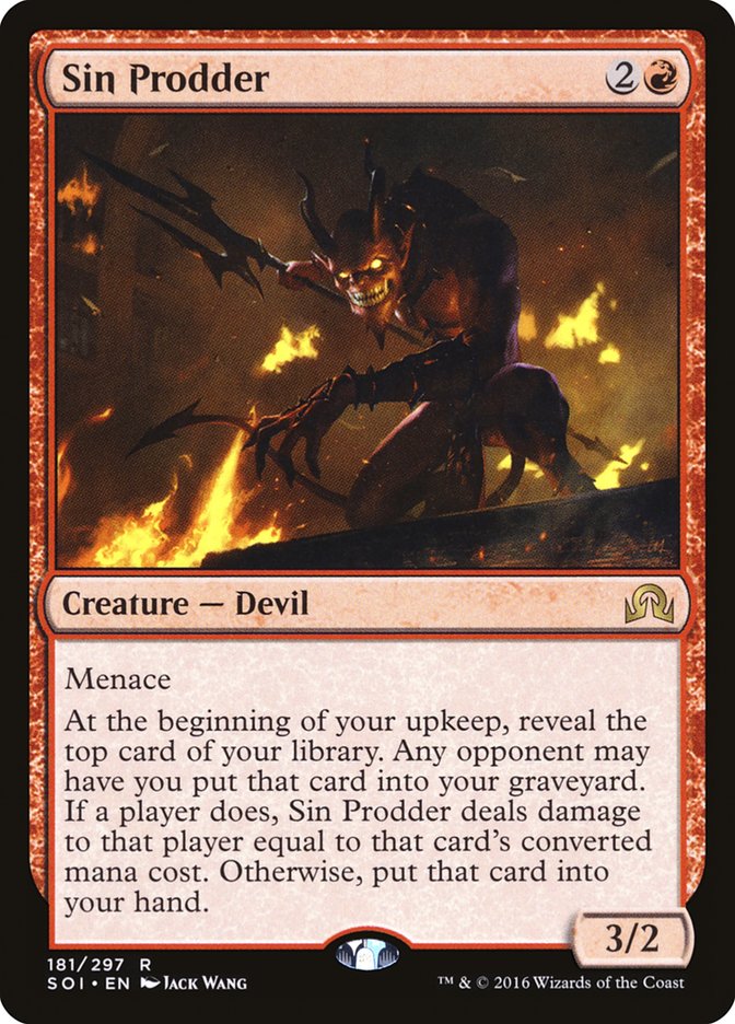 Sin Prodder [Shadows over Innistrad] | Anubis Games and Hobby