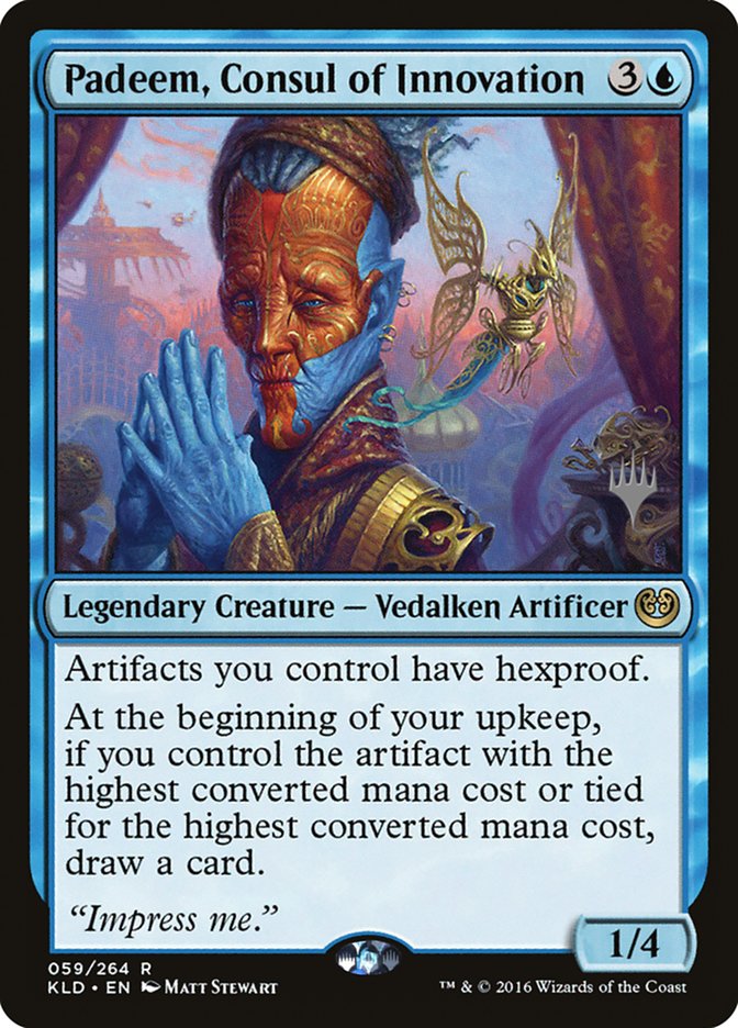 Padeem, Consul of Innovation (Promo Pack) [Kaladesh Promos] | Anubis Games and Hobby