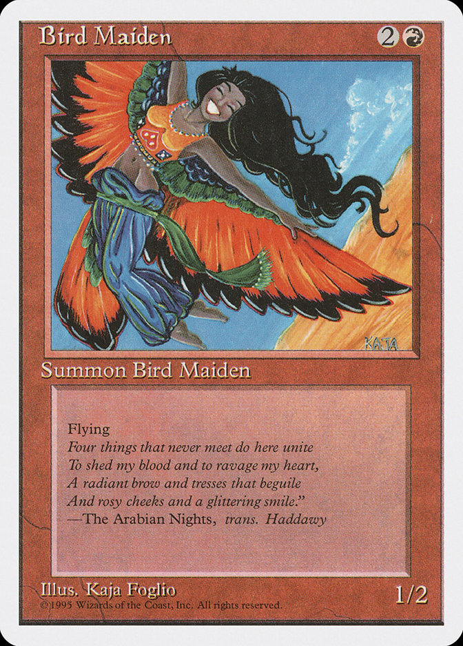 Bird Maiden [Fourth Edition] | Anubis Games and Hobby