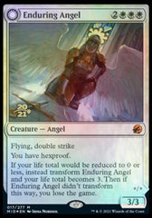 Enduring Angel // Angelic Enforcer [Innistrad: Midnight Hunt Prerelease Promos] | Anubis Games and Hobby