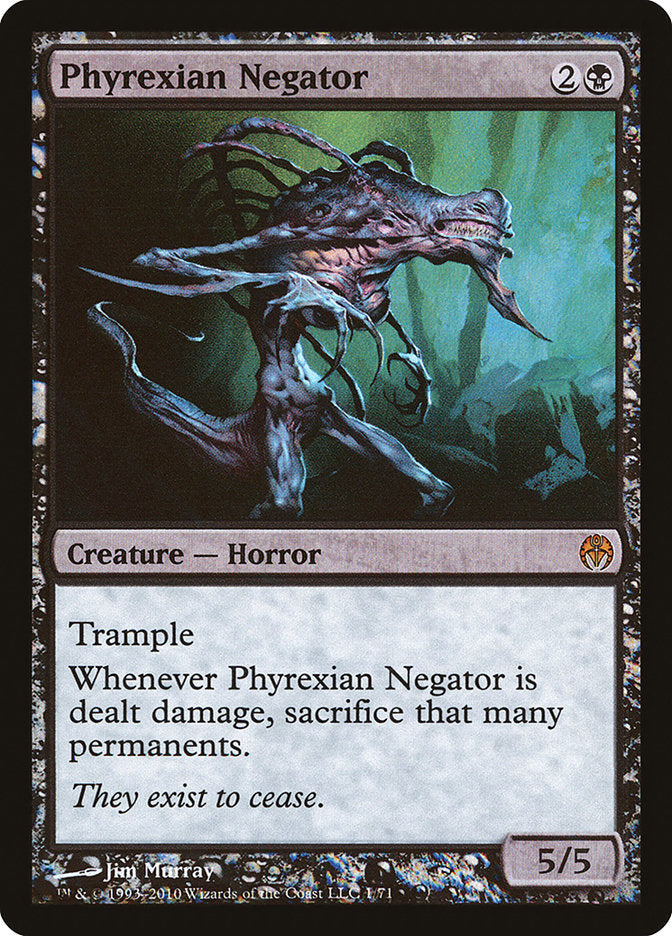 Phyrexian Negator [Duel Decks: Phyrexia vs. the Coalition] | Anubis Games and Hobby