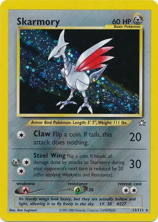 Skarmory (13/111) [Neo Genesis Unlimited] | Anubis Games and Hobby