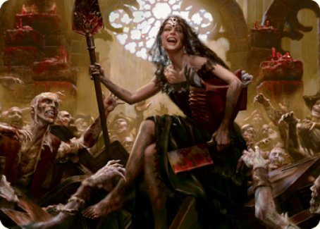 Gisa, Glorious Resurrector Art Card [Innistrad: Midnight Hunt Art Series] | Anubis Games and Hobby