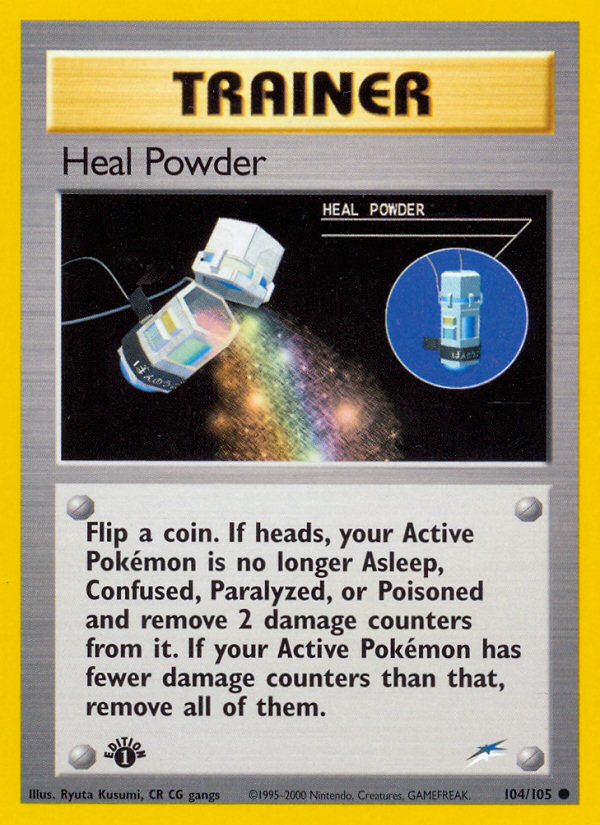 Heal Powder (104/105) [Neo Destiny 1st Edition] | Anubis Games and Hobby