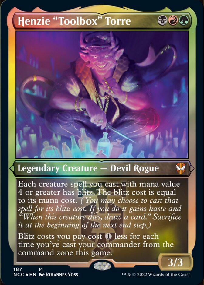 Henzie "Toolbox" Torre (Display Commander) [Streets of New Capenna Commander] | Anubis Games and Hobby