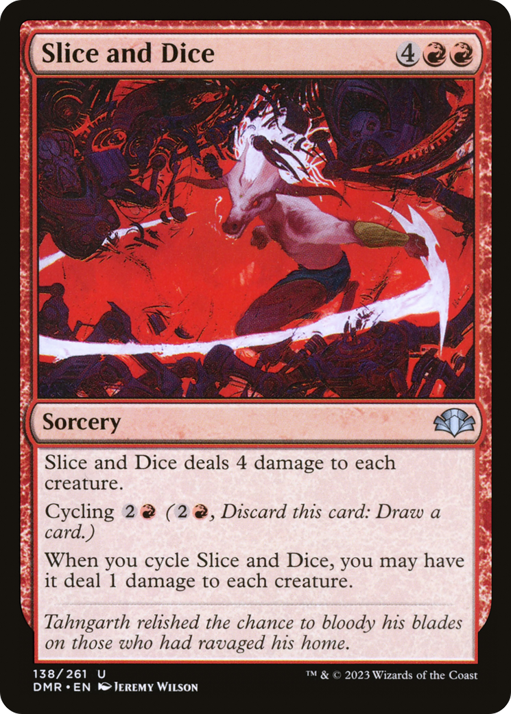 Slice and Dice [Dominaria Remastered] | Anubis Games and Hobby