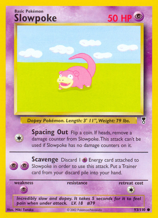 Slowpoke (93/110) [Legendary Collection] | Anubis Games and Hobby