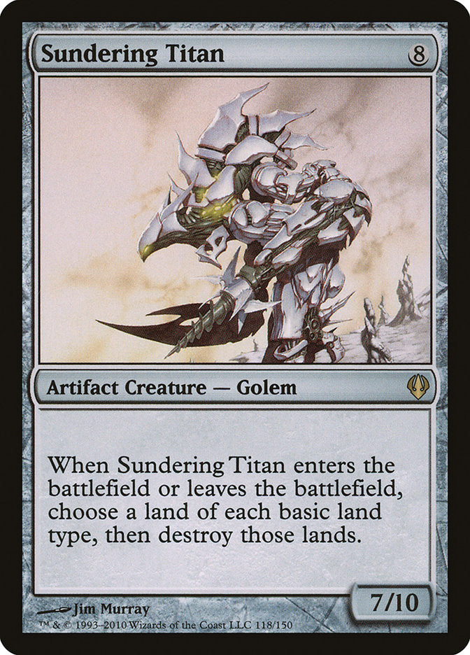 Sundering Titan [Archenemy] | Anubis Games and Hobby