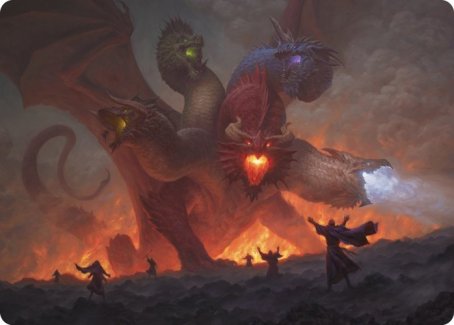 Tiamat Art Card [Dungeons & Dragons: Adventures in the Forgotten Realms Art Series] | Anubis Games and Hobby