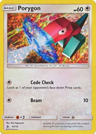 Porygon (12/12) [McDonald's Promos: 2018 Collection] | Anubis Games and Hobby