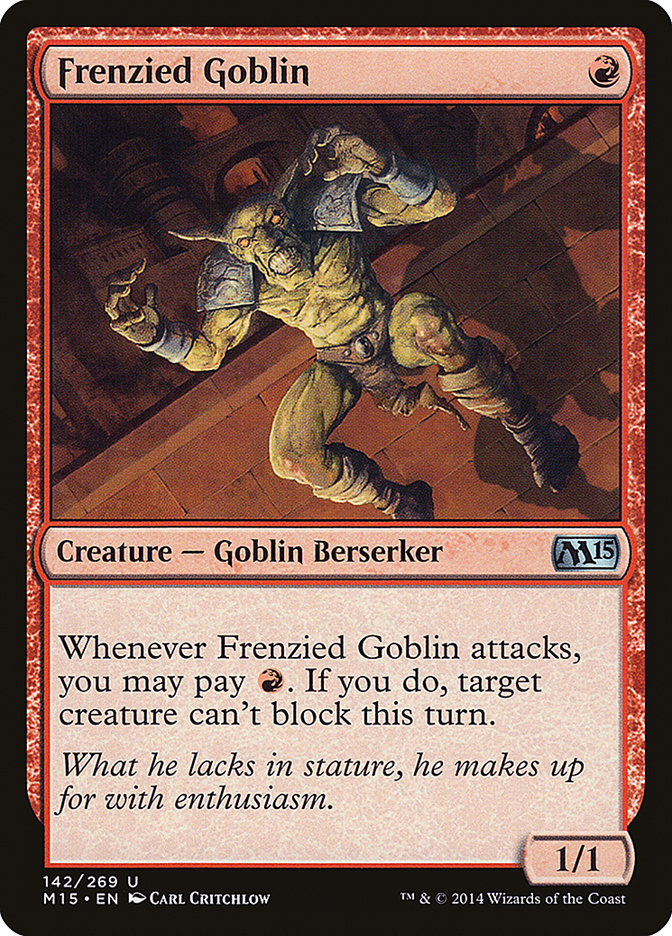 Frenzied Goblin [Magic 2015] | Anubis Games and Hobby