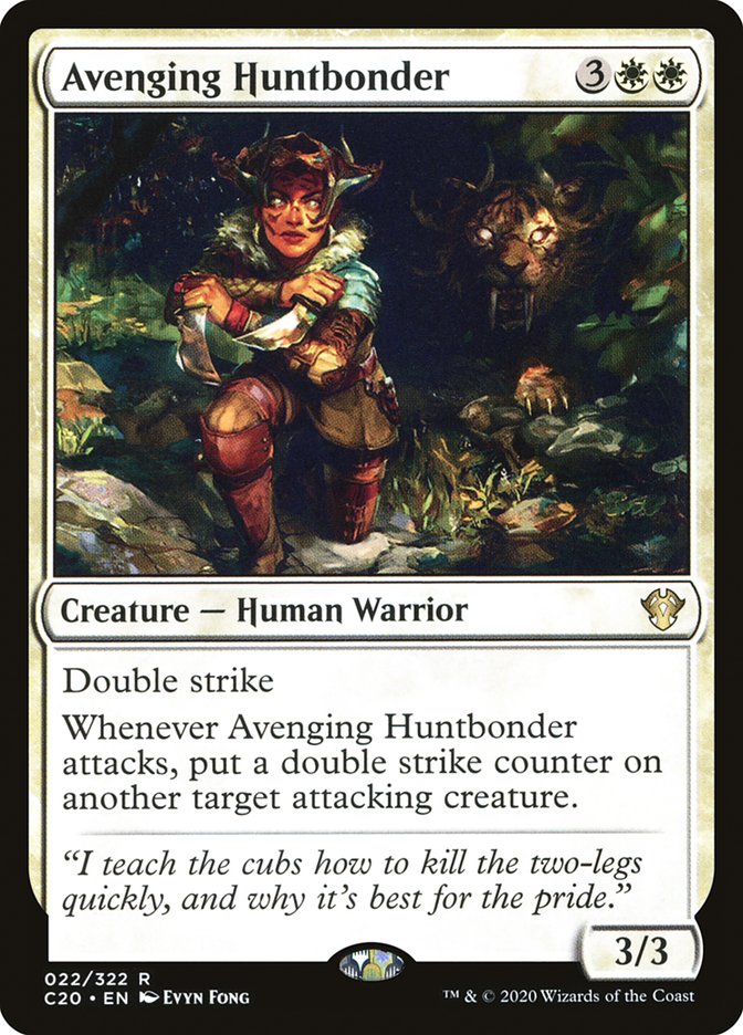 Avenging Huntbonder [Commander 2020] | Anubis Games and Hobby