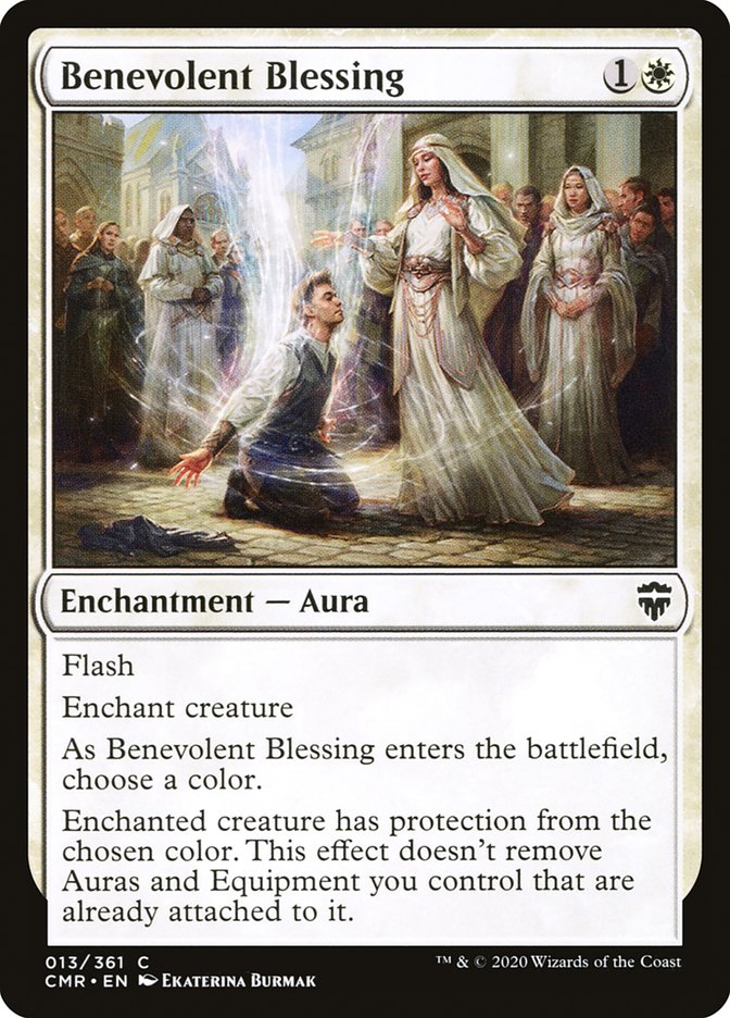 Benevolent Blessing [Commander Legends] | Anubis Games and Hobby