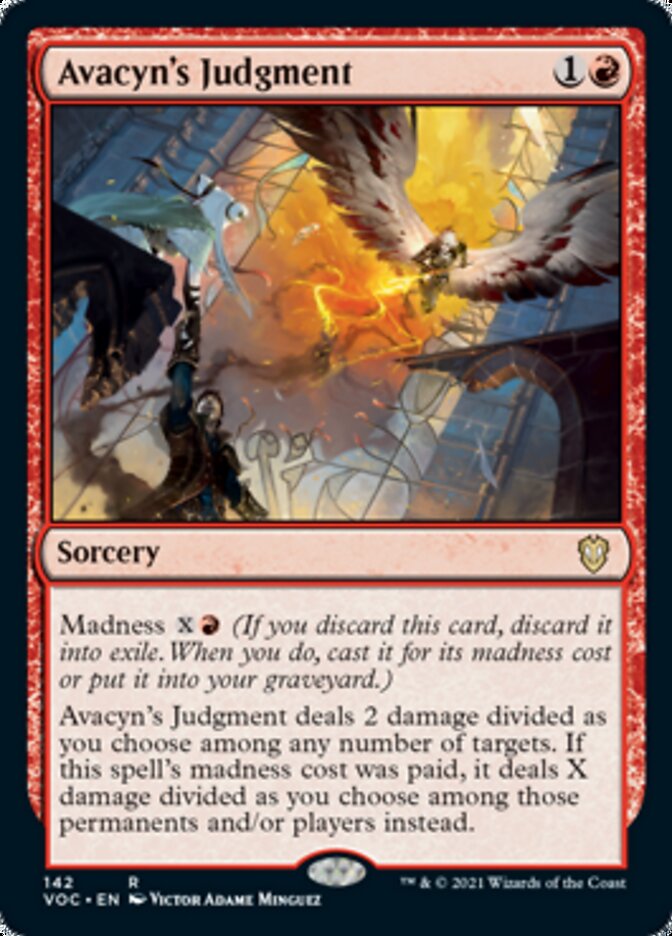 Avacyn's Judgment [Innistrad: Crimson Vow Commander] | Anubis Games and Hobby