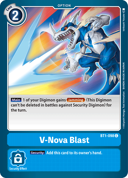 V-Nova Blast [BT1-098] [Release Special Booster Ver.1.0] | Anubis Games and Hobby