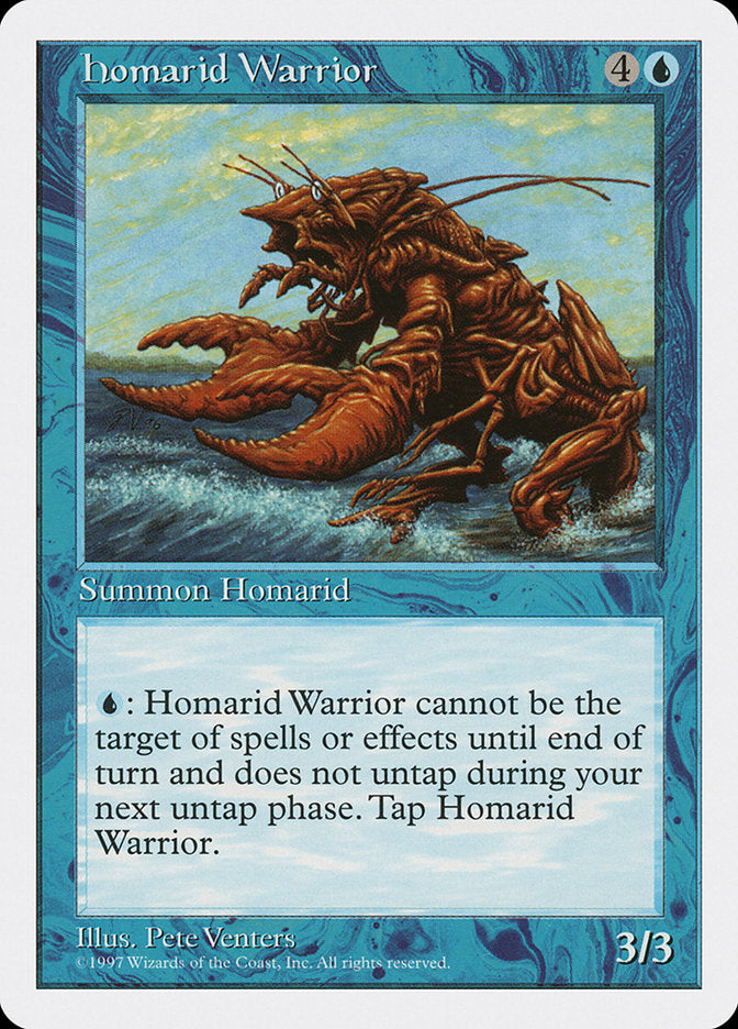 Homarid Warrior [Fifth Edition] | Anubis Games and Hobby