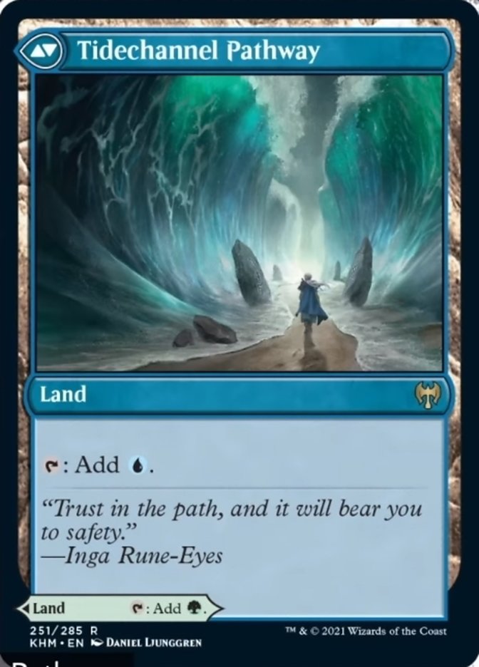 Barkchannel Pathway // Tidechannel Pathway [Kaldheim] | Anubis Games and Hobby