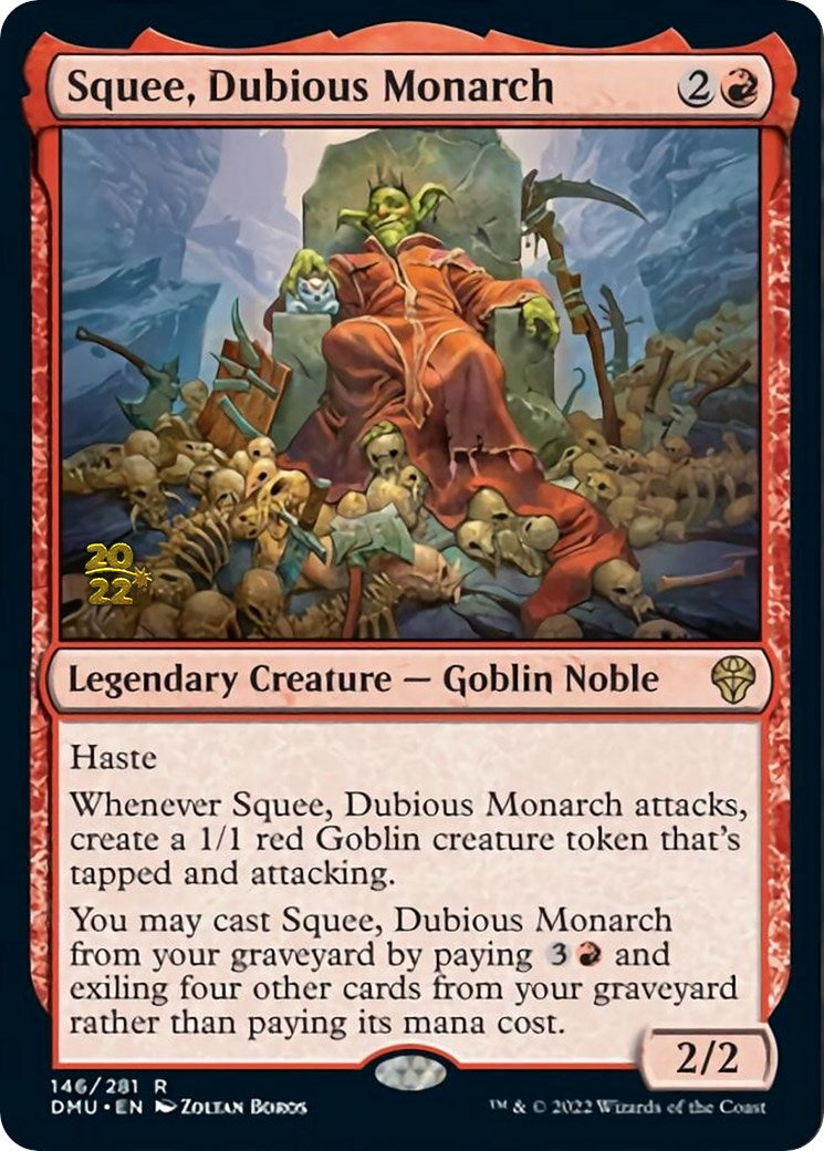 Squee, Dubious Monarch [Dominaria United Prerelease Promos] | Anubis Games and Hobby