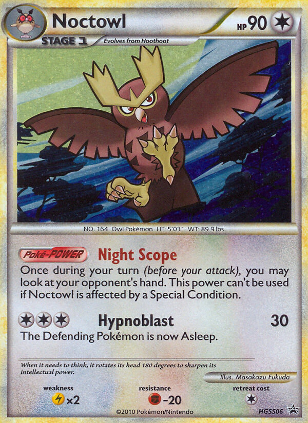 Noctowl (HGSS06) [HeartGold & SoulSilver: Black Star Promos] | Anubis Games and Hobby