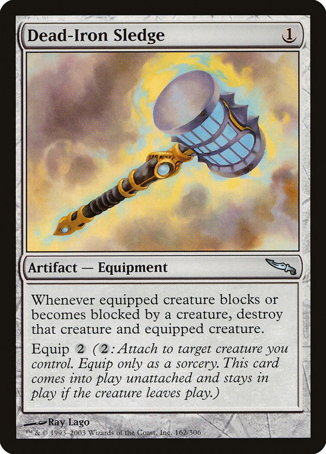 Dead-Iron Sledge [Mirrodin] | Anubis Games and Hobby
