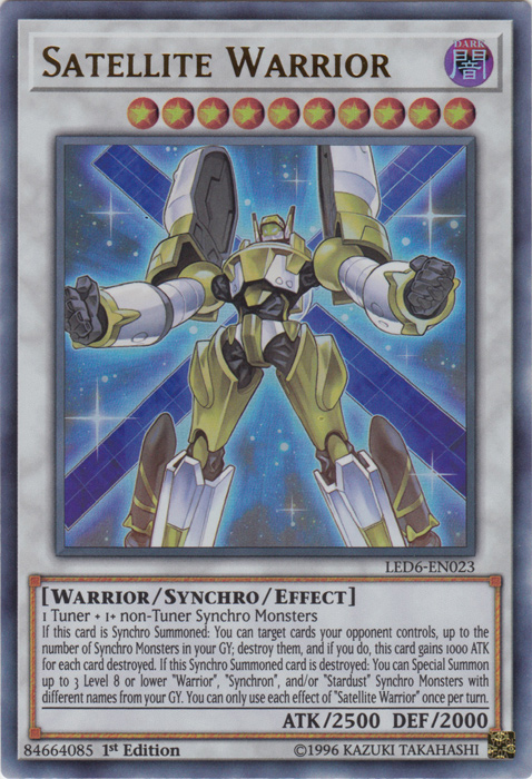 Satellite Warrior [LED6-EN023] Ultra Rare | Anubis Games and Hobby